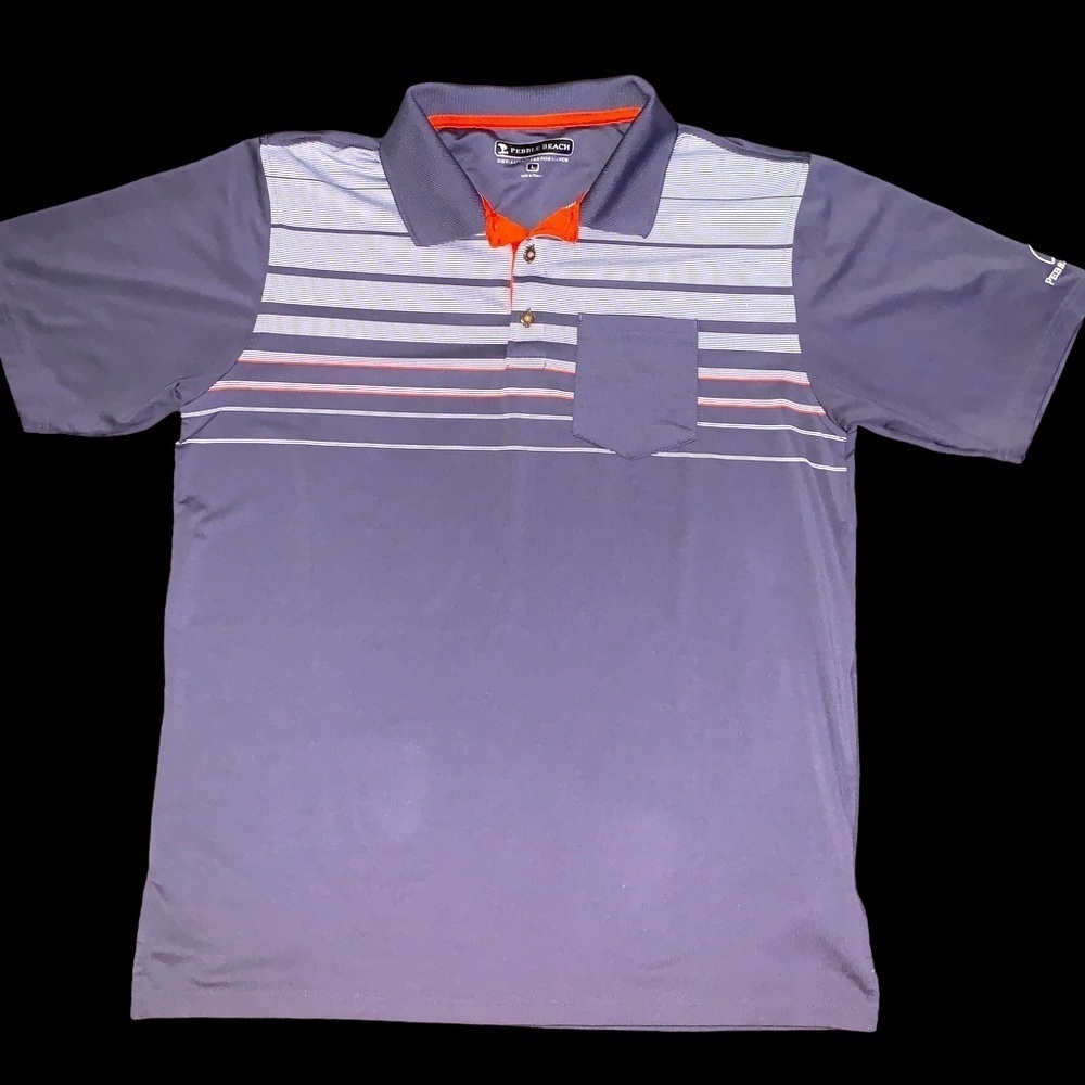 MENS PEBBLE BEACH GOLF POLO